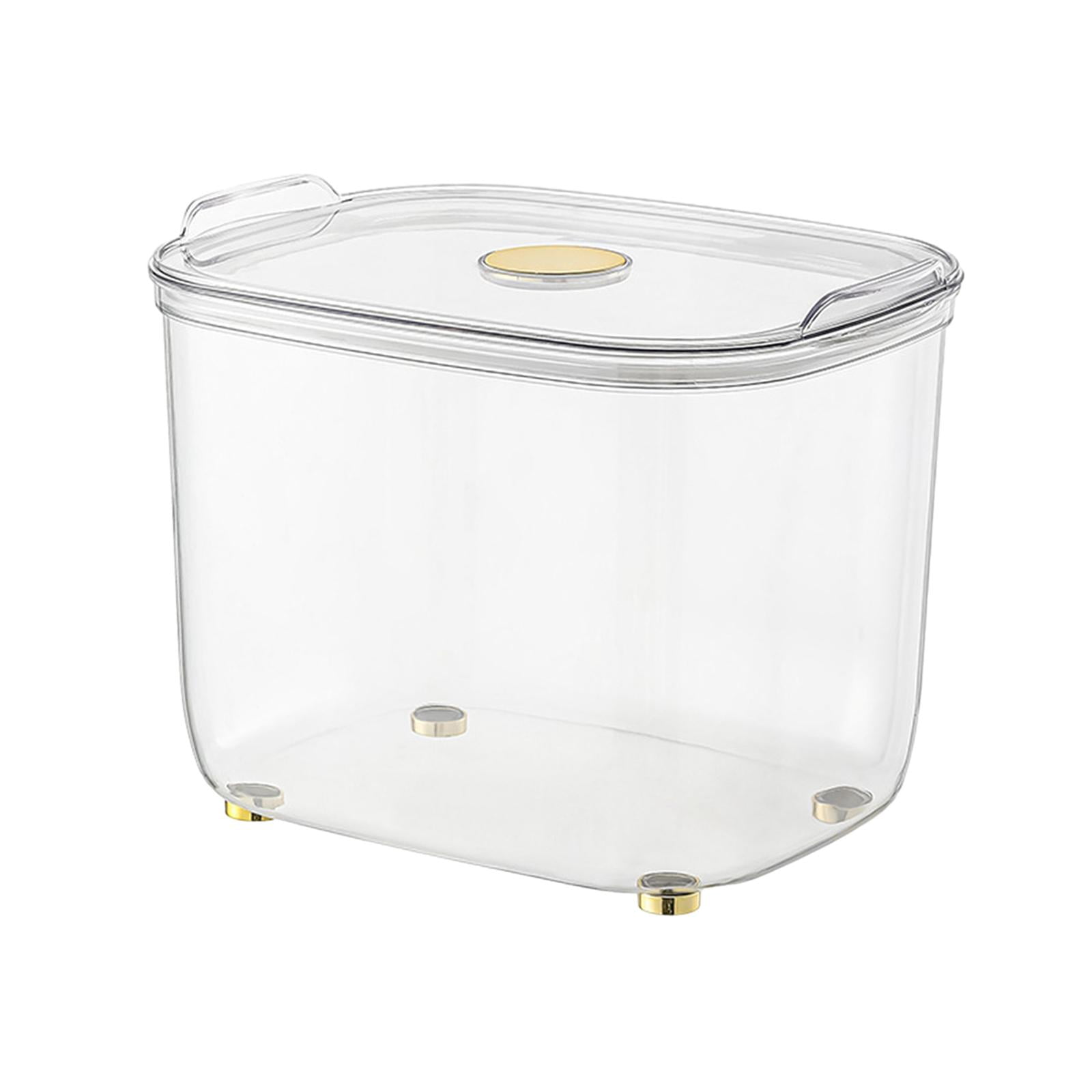 EHJRE Desktop Aquarium Tank Desktop Fish Tank Tank Fish Bowl Accessories Transparent Pet Material Drop Resistant Suitable for Home Office Desk large
