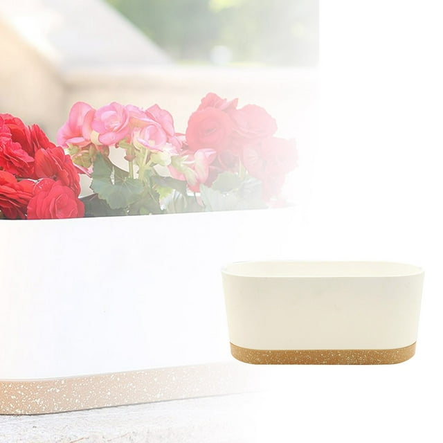 Rectangular Planter Plastic Planter Vegetable Balcony Planter Simple Planter Bedroom Balcony Living Room Planter