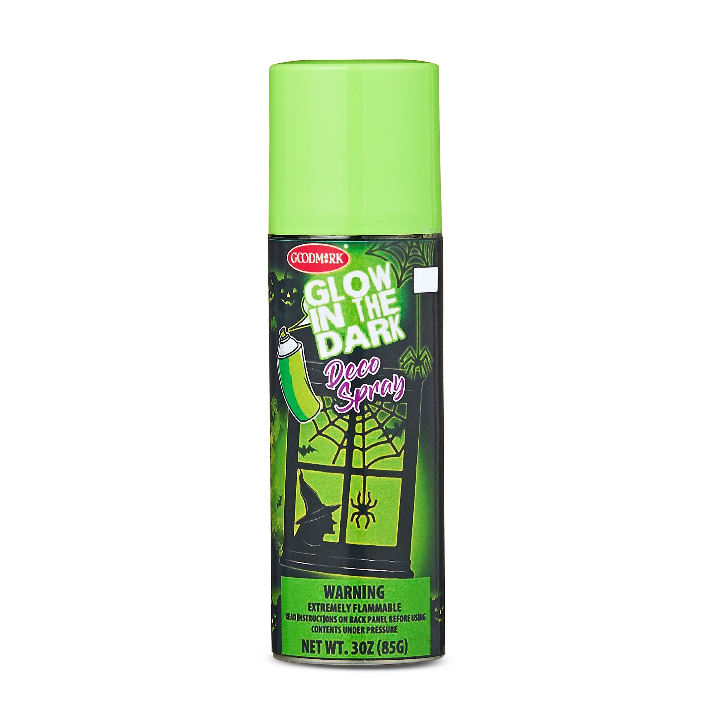 (3 pack) Halloween Glow in the Dark Deco Spray, 3 oz, by Goodmark