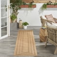 thumbnail image 4 of Nourison Natural Seagrass 2'3" x 10' Natural Outdoor Rug, 4 of 8