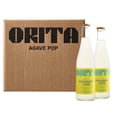 thumbnail image 3 of ORITA Agave Pop, Refresco Mexicano con Jugo de Agave, Sabor Hierbabuena Lim&oacute;n, 12 Pack, 355 ml, 3 of 9