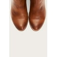 thumbnail image 4 of Frye Women CARSON PIPING BOOTIE CARAMEL/ANTIQUE PULL UP HEEL, 4 of 5