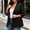 Black-12, variant on Nugftut Plus Size Blazers for Women 3/4 Sleeve Business Casual Blazer with Padded Shoulder Straps and Lining Work Office Suit
