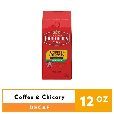 Community® Coffee Coffee & Chicory Decaffeinated Coffee 12 oz. (Best Chicory Coffee New Orleans)