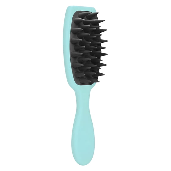 BPPEG Detangler Hair Brush Portable Head Massager Scalp Scrubber Soft Silicone Hairbrush Combs with Long Handle Dry Wet Hair Brushes Scalp Massager Brush