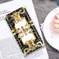 thumbnail image 6 of FKBRCL4U Compatible with Samsung Galaxy A54 Case, Gold Grain Flowers Luxury Golden Decoration for Girl Women Soft TPU Shockproof Protective Hard PC Back, 6 of 7