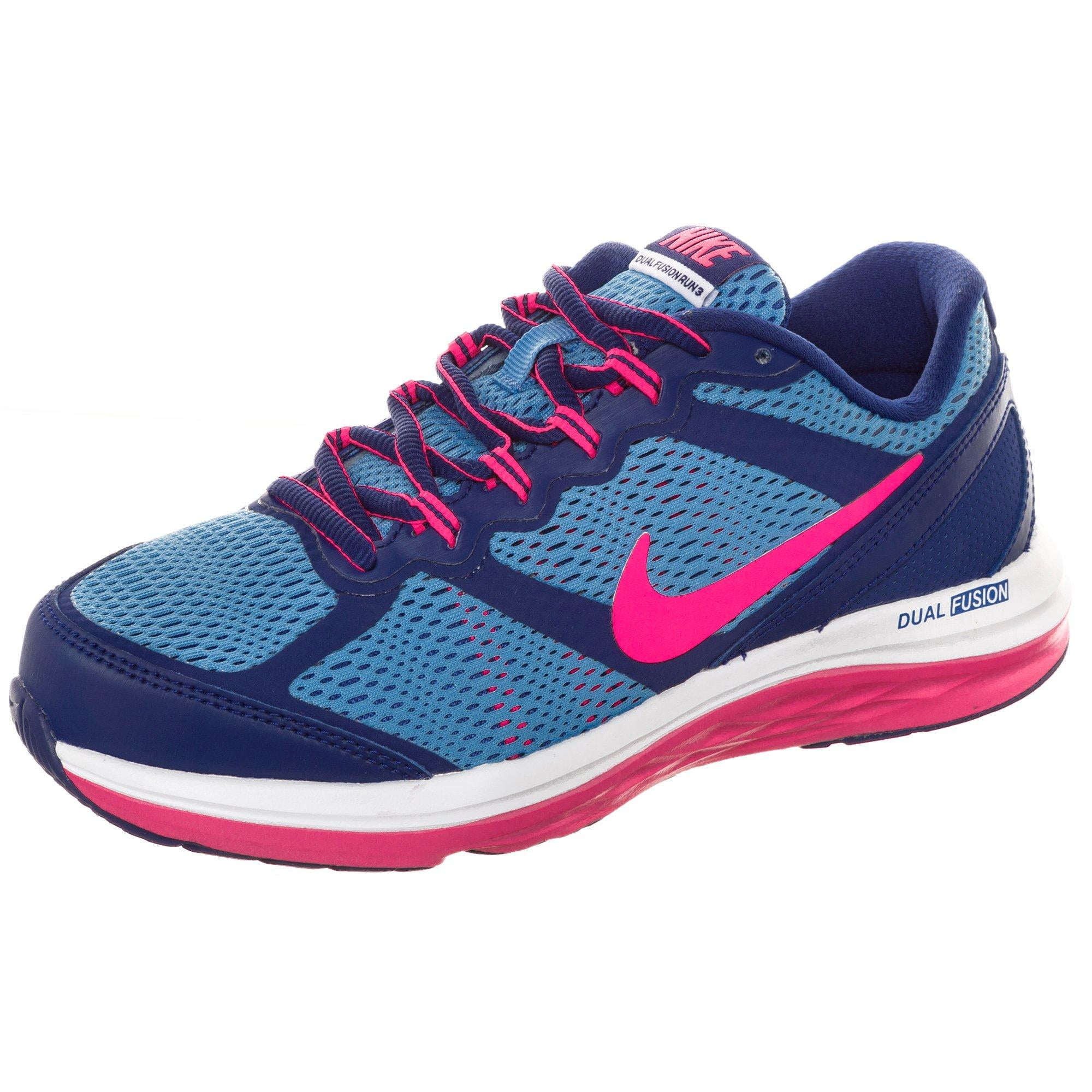 pivote incluir instalaciones Nike Dual Fusion Run 3 Girl's Running Shoes (Big Kid) - Walmart.com