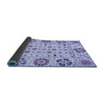 thumbnail image 2 of Ahgly Company Indoor Square Abstract Blue Modern Area Rugs, 5' Square, 2 of 4