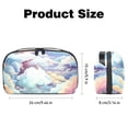 thumbnail image 5 of Cloud Hard Drive Bags Travel Case Charging Cord Organizer - Oxford Cloth Waterproof Electronics Digital Accessories Pouch with Organizer Charger Station - 5.9x9.44x3.14 in, 5 of 6