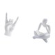thumbnail image 5 of Estatua de gesto de roca, figura abstracta de lector, estatua de pensador, figura humana, artesanía en resina, ideal para familias, oficinas y decorac, 5 of 8