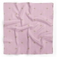 thumbnail image 1 of Bimba Foulard en Pure Soie Imprimé Insectes Abeille Rose à Pois et Miel pour Cheveux Cou Tête Bandanas pour Femmes 40 x 40 Pouces, 1 of 6