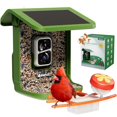 thumbnail image 1 of Alimentador de Aves con Cámara Nafnti 2K en Vivo 1.8L (Verde), 1 of 8