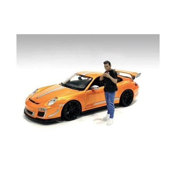 "Car Meet 1" Figurine VI for 1/24 Scale Models by American Diorama