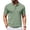 Mint Green, variant on Mens Long Sleeve Polo Shirts - Button Down Business Casual Collared Top, Solid Color for Work and Daily Wear,Black M