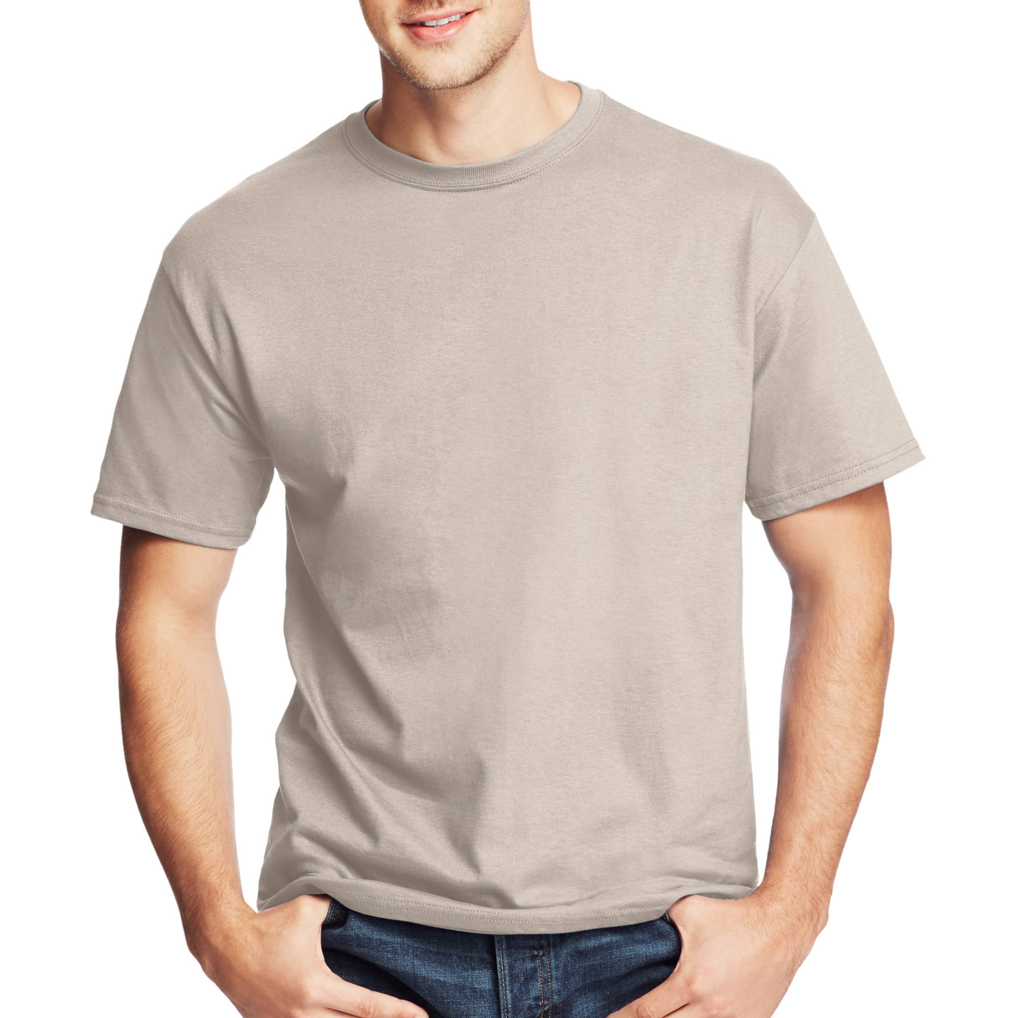 Hanes - Hanes Men's and Big Men's ComfortSoft Short Sleeve Tee - Walmart.com - Walmart.com