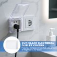 thumbnail image 4 of Uxcell 7.44 x 4.49 x 1.57 Inch Outlet Cover Box, White, 4 of 7