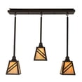 thumbnail image 7 of Meyda Tiffany 177095 Diagon 3 Light 7" Wide Multi Light Pendant - Bronze, 7 of 7