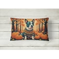 thumbnail image 2 of Carolines Treasures DAC1007PW1216 16 x 12 in. Unisex Pit Bull Terrier Fall Fabric Decorative Pillow, 2 of 4