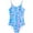 B/Blue Mermaid Fish Scale, variant on Toddler Litle Girls One Pieces Swimsuit Cute Swimwear Bathing Suits UPF 50+ 4-12Years