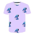 thumbnail image 1 of Children Boys Girls Stitch T Shirts Summer Short Sleeve Kids Stich Tops Tees Cartoon Casual Kids Clothes 1-14 Years Old T-Shirts12M Gao Jinjia LED, 1 of 2