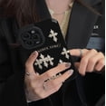 thumbnail image 2 of Funda de cuero con rayas cruzadas para iphone, carcasa a la moda para iphone 14, 13, 12, 11 Pro Max, X, XS, X, S Max, XR, SE, 7, 8 Plus, SE2 Fivean unisex, 2 of 2