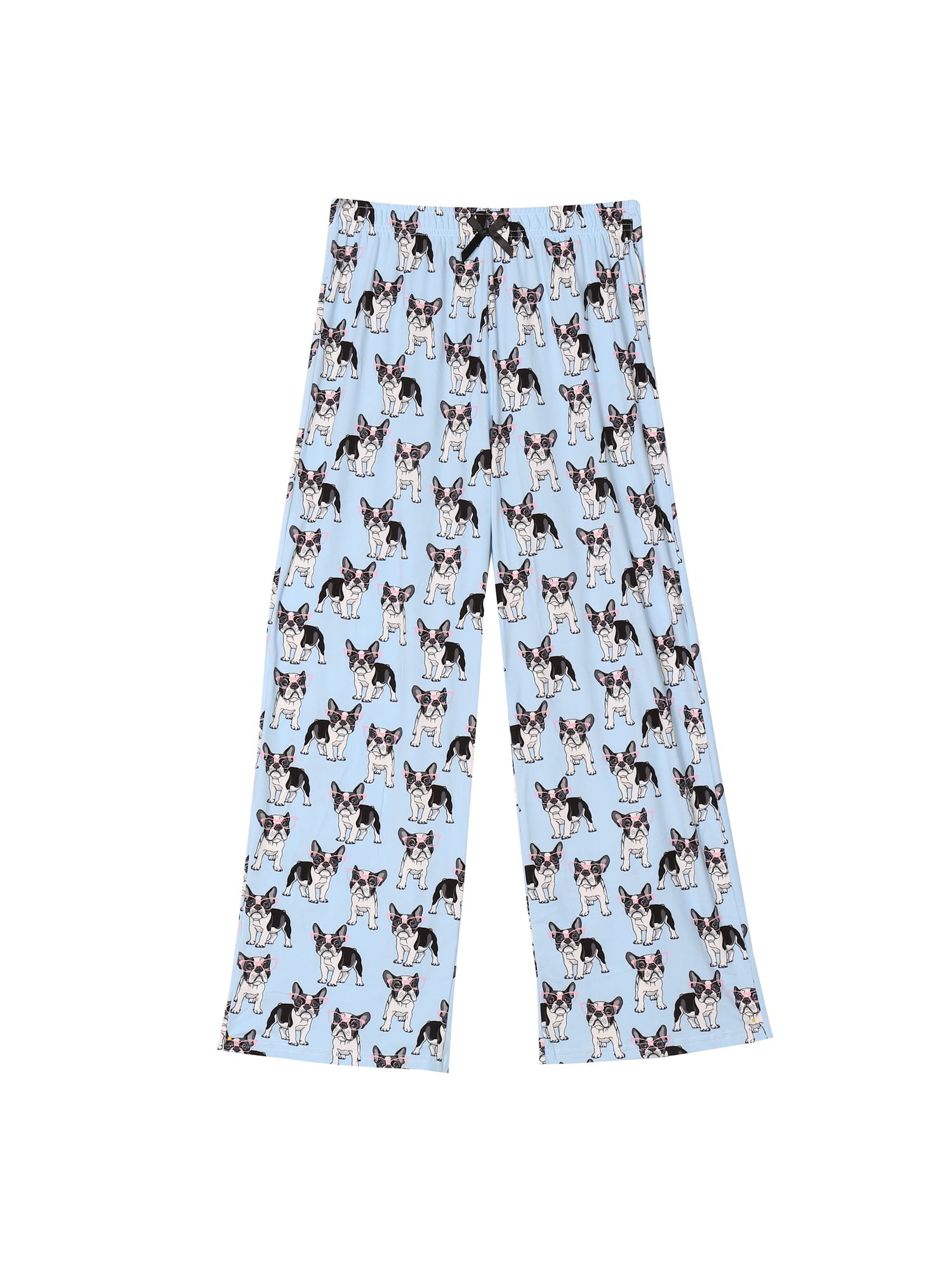 Amanda Blu - Amanda Blu Womens Dog Lounge Pants - Blue Pajama Bottoms ...