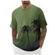 thumbnail image 2 of Tops para hombre, blusas y camisas de cuello redondo y manga corta para hombre, blusas casuales de moda con cuello redondo y manga corta, blusas para hombre, blusas de poliéster para hombre, 2 of 5
