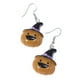 thumbnail image 4 of Un par de aretes de Halloween Funny Ear Studs personalidad exagerada sonrisa cara calabaza con sombrero ganchos para las mujeres niñas, 4 of 5