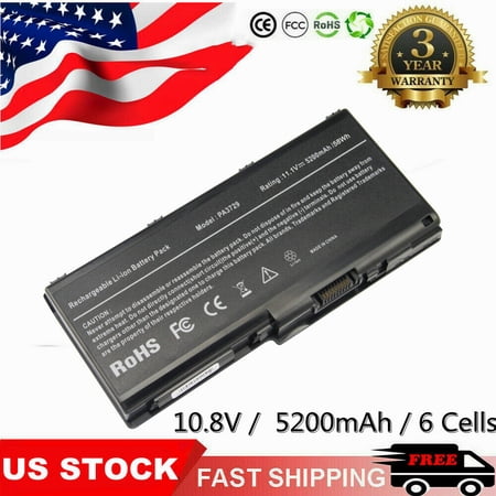 Battery for Toshiba Satellite X500 P500-01C PA3730U-1BRS PA3729U-1BRS PABAS207