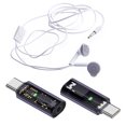 thumbnail image 1 of Cable USB C A Adaptador Audio Auxiliar 3 5 Mm Tipo () Púrpura, 1 of 9