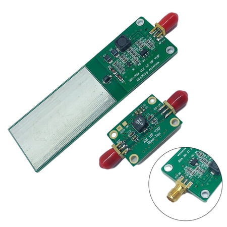 Walfront Antenna Attiva Mini-Whip 10KHz-30MHz Per SDR E Onde Corte - 2 Pezzi Con Connettore SMA Femmina