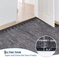 thumbnail image 5 of HIWEAVER Modern Geometric Bordered Non Slip Runner Washable 2' x 6' Throw Rug for Hallway Enterway Neutral Indoor Black/Gray Carpet, 5 of 6