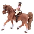 thumbnail image 2 of Caballo en miniatura del juguete de la de plástico modelo de animales de de la figurilla del para en, 2 of 9