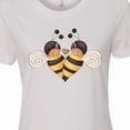 thumbnail image 4 of Inktastic Valentine's Day Bumble Bees Women's T-Shirt, 4 of 5