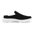 thumbnail image 2 of BURUDANI Women Knit Mules Slip-On Flats Lightweight Breathable Walking Sneakers, 2 of 6