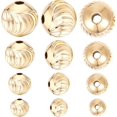thumbnail image 6 of 32Pcs Round Spacer Beads Sterling Silver 4 Size Streak Shape Spacer Beads, 6 of 9