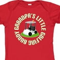 thumbnail image 4 of Inktastic Grandpa's Little Golf Buddy Boys Baby Bodysuit, 4 of 5