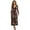 Christmas Tree, variant on Sunflower Printed Dresses for Women Long Sleeve A Line Dress V Neck Midi Dresses Wedding Guest Holiday Beach Long Dress, M