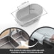 thumbnail image 5 of Moyic Colador de fregadero de cocina práctico y práctico para recogida de residuos, colador de drenaje para fregadero de cocina Organizadores de utensilios de cocina azul, 5 of 6