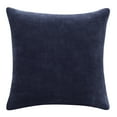 thumbnail image 5 of Ox Bay and Stacy Garcia 20" x 20" Ocean Blue Velvet Reversible Cotton Adult Decorative Throw Pillow, 5 of 8