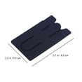 thumbnail image 2 of OULII 6 Pcs Mobile Phones Wallet For Phone Case Phone Id Holder Cell Phone Wallet Holder Pearlescent, Black, Medium, 2 of 7