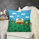 thumbnail image 3 of Funda de almohada de felpa Kero Kero Keroppi, multitamaño, ultracómoda, funda de almohada, fundas protectoras antiincrustantes, 3 of 5