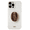 Cream White+Coffee bean holder, variant on UFOLOGY 100% Biodegradable iPhone 13 Case, The Thin & Slim Eco-Friendly and Compostable iPhone 13 Case with Kickstand (2021), Natural Texture, Speckled, 6.1 Inches (Black)