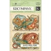 K & Company Travel Layered Accents, 24-Pack, Sea