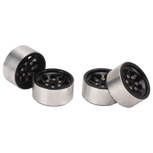Llantas de coche RC, 4 piezas Buje de rueda RC RC de 1 pulgada Buje de coche RC adaptado para la perfección