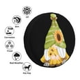 thumbnail image 4 of Pofeuu Sunflower Gnomes Print Spare Tire Wheel Cover for Car Truck SUV Camper Universal Fit Spare Tire Cover RV Spare Tire Covers-14 inch, 4 of 6