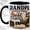Black, variant on Grandpa Stories Coffee Mug, Best Storyteller Grandpa Gift for Father’s Day from Grandkids, Book Lover Reader Cup, Vintage Reading Chair Design, Ceramic 11 Oz Mug with Black Handle