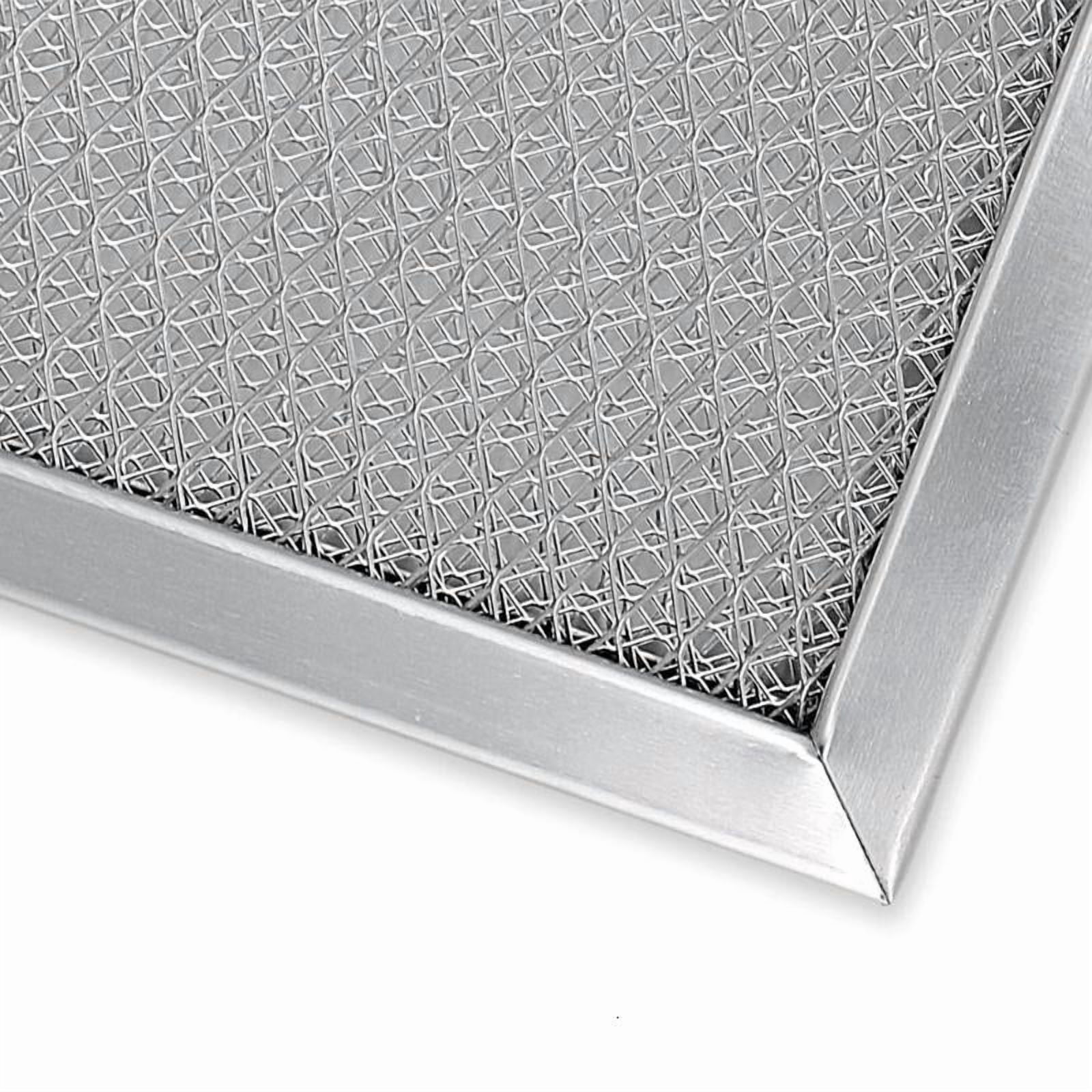 CEORPER Range Hood Filter Kitchen Absorber Filter Metal Texture for Various Models