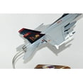 thumbnail image 4 of VFA-11 Red Rippers F/A-18F Model, Navy, 1/40th (18") Scale, Mahogany, Fighter/Attack, 4 of 8