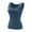 Blue, variant on Augper Shapewear Camisoles With Built in Bra Tummy Control Compression Tank Tops for Women Body Shaper Padded Tanks